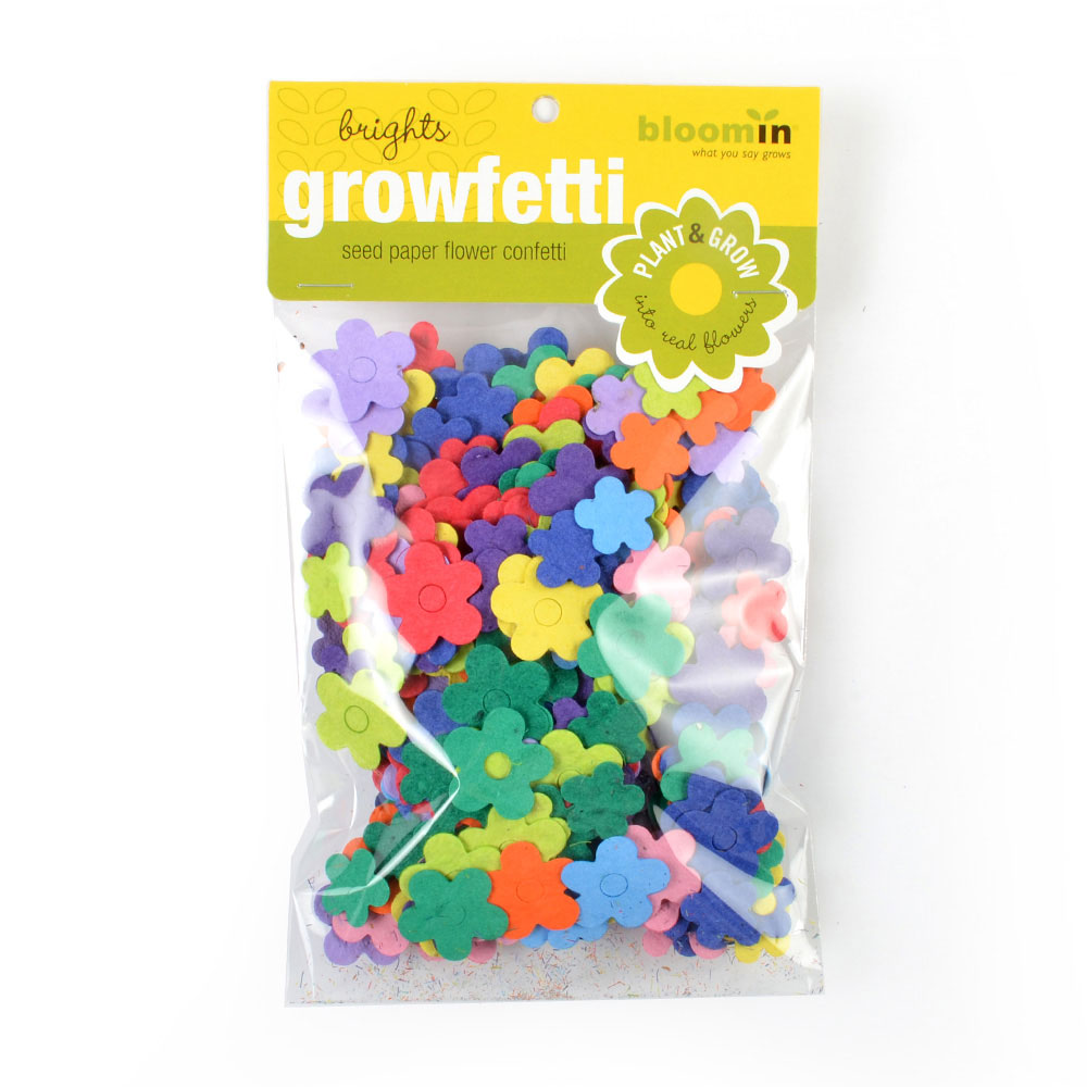 seed paper flower growfetti